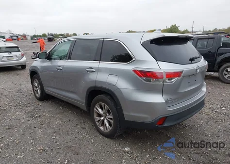 2016 Toyota Highlander Le Plus V6 from USA, damaged, VIN 5TDBKRFH6GS355475